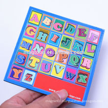 Custom educational colorful printing board magnet toy